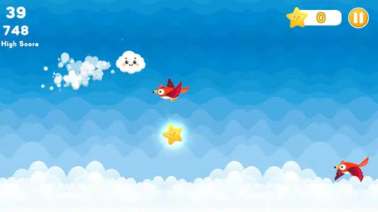 Flappy Sky Cloud Runner Screenshot1