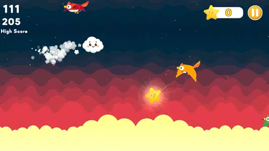 Flappy Sky Cloud Runner Screenshot3