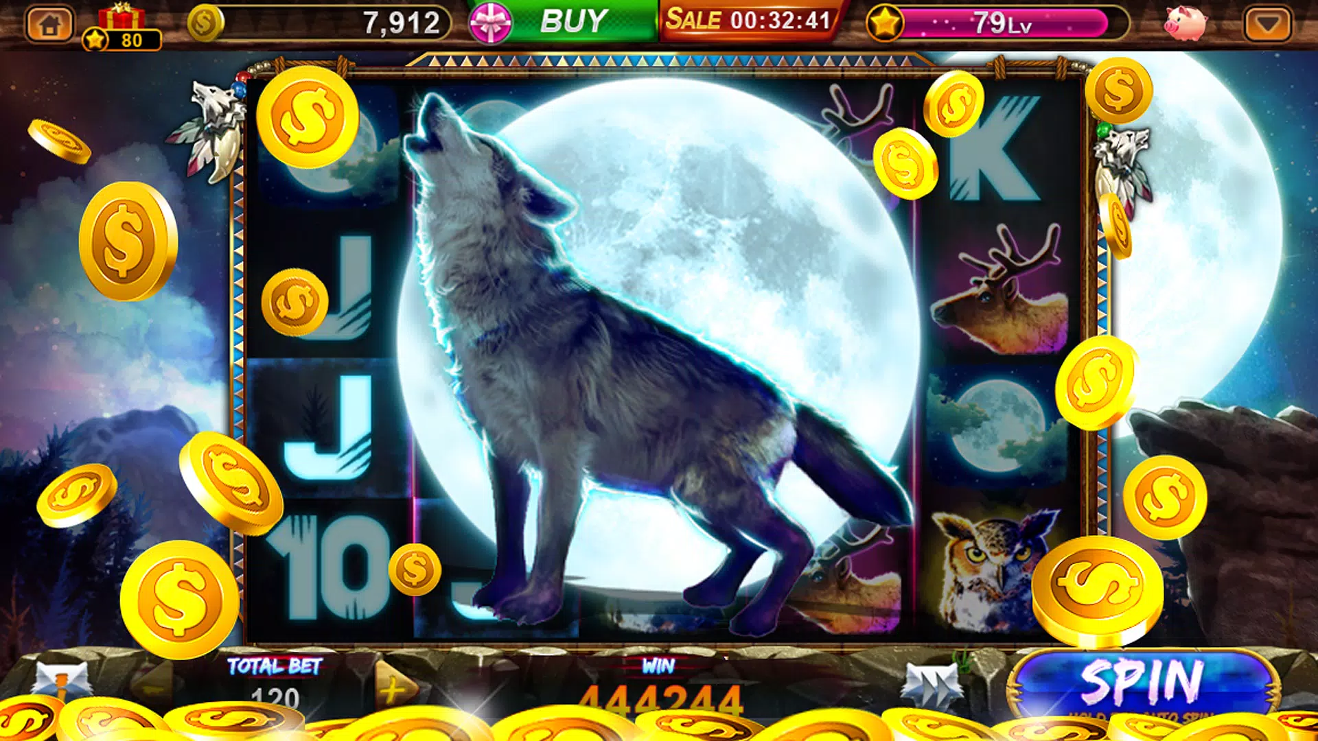 Galaxy Casino Slots game Screenshot1