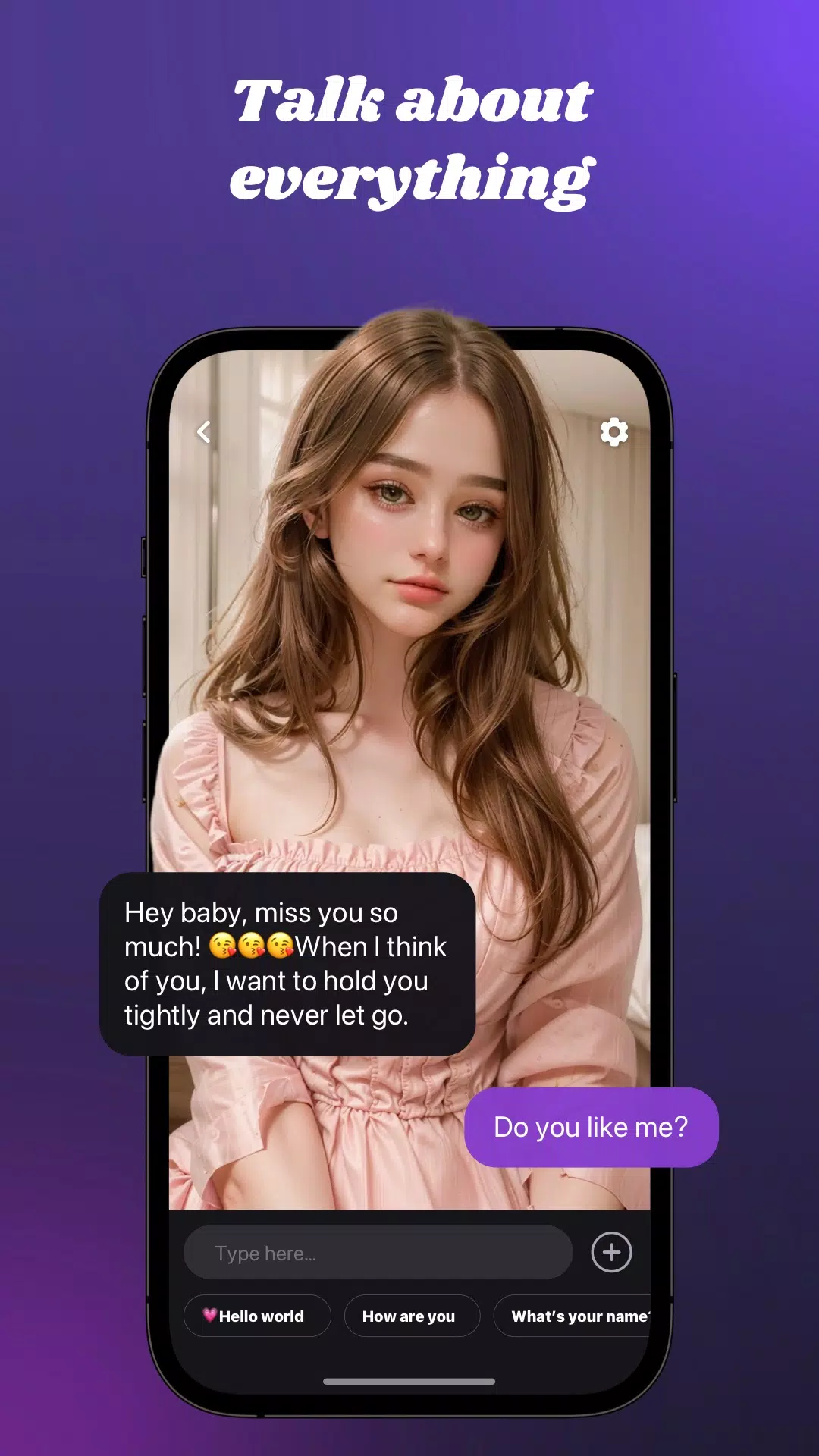 Hush Ai girlfriend Screenshot1