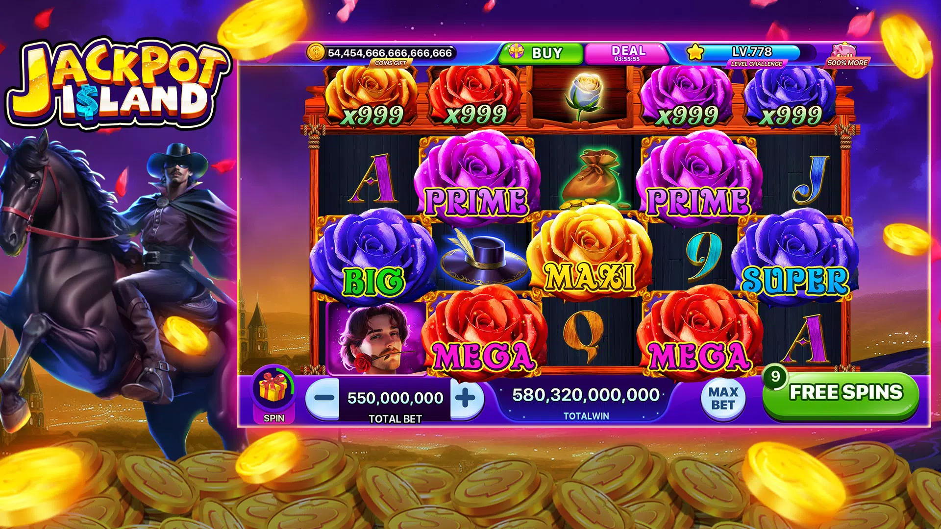 Jackpot Island Slots Machine Screenshot2