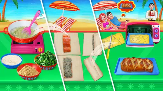 Beach Food - Cooking Party Screenshot2