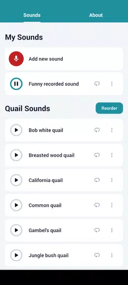 Quail Sounds Screenshot1