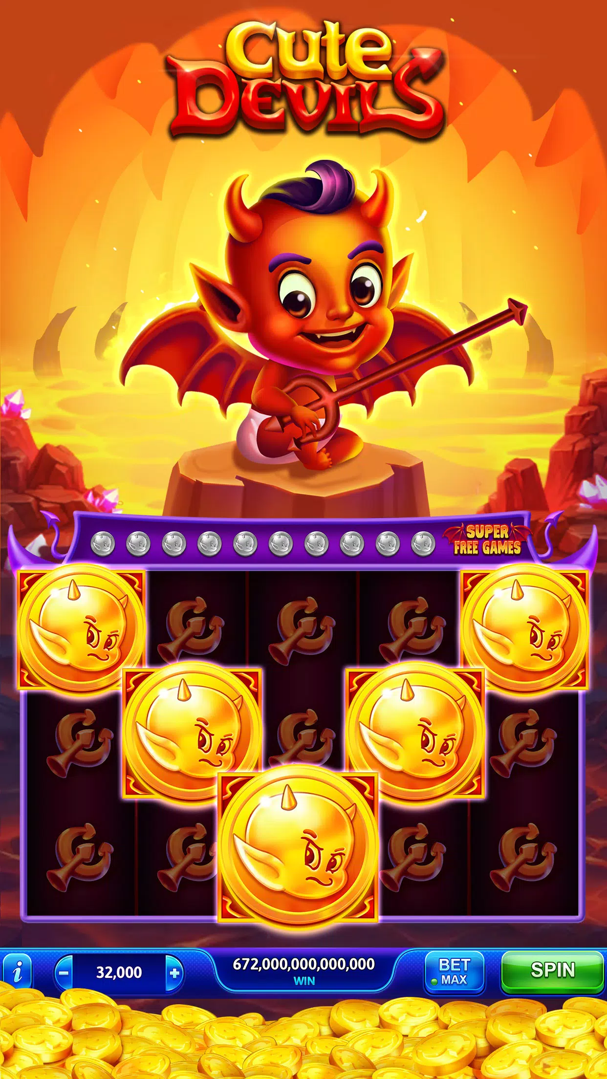 Golden Slots Fever Slot Games Screenshot1