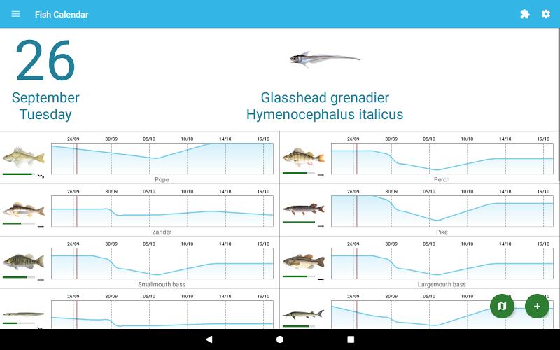 Fish Planet Calendar Screenshot7