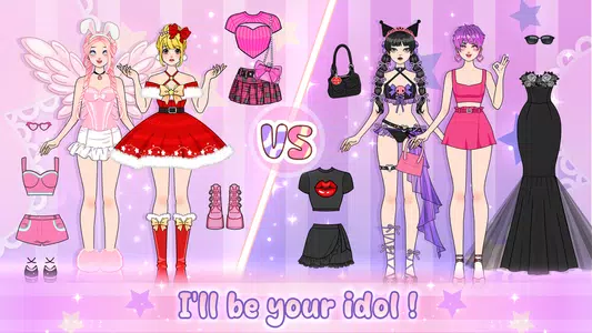Sticker Doll Idol Dressup DIY Screenshot6