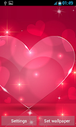 Love Hearts Live Wallpaper Screenshot4