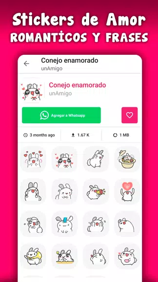 Stickers de amor - WASticker Screenshot3