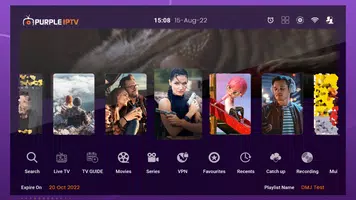 IPTV Smart Purple Player Screenshot7