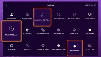 IPTV Smart Purple Player Screenshot1