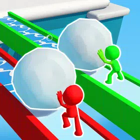 Snowball Race 3D: Ice Bridge Apk