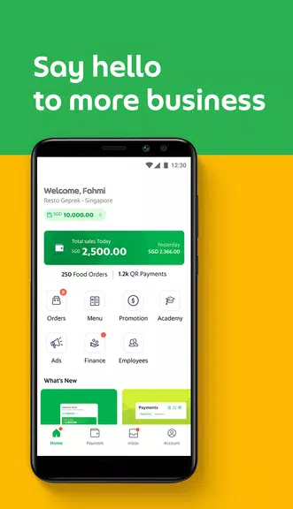 GrabMerchant Screenshot1