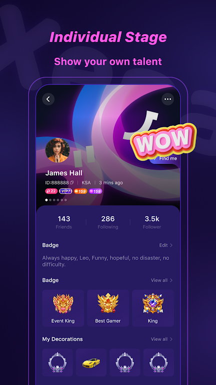 Xena Live -Group Voice Chat Screenshot4