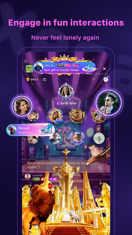 Xena Live -Group Voice Chat Screenshot2