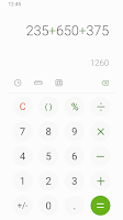 Samsung Calculator Screenshot2