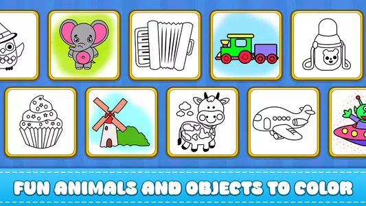 Glitter Joy Kids Color Book Screenshot2