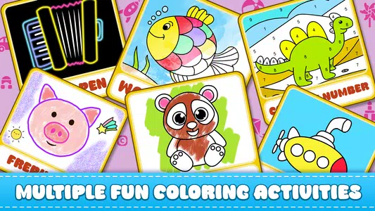 Glitter Joy Kids Color Book Screenshot1