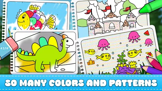 Glitter Joy Kids Color Book Screenshot3