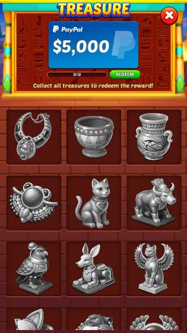 Pharaoh's Treasure Slots Screenshot1