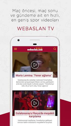 Webaslan - Galatasaray haber Screenshot6