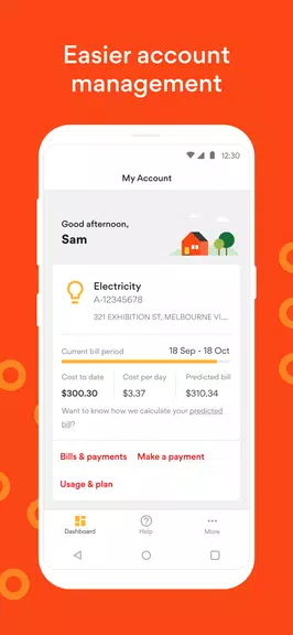 Origin Energy Gas Internet LPG Screenshot1