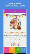 Birthday Greeting Cards Maker Screenshot6