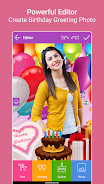 Birthday Greeting Cards Maker Screenshot5