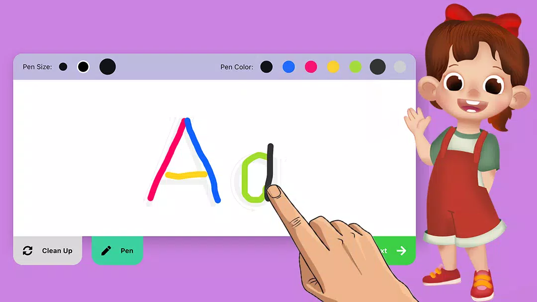 Alphabet - Learn by Drawing Screenshot1