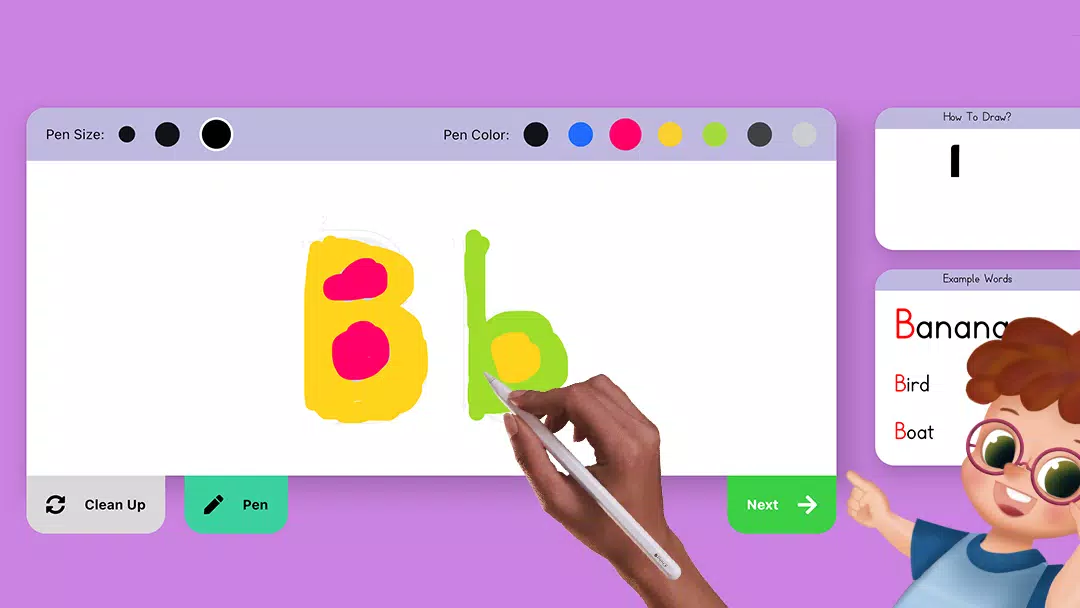 Alphabet - Learn by Drawing Screenshot6
