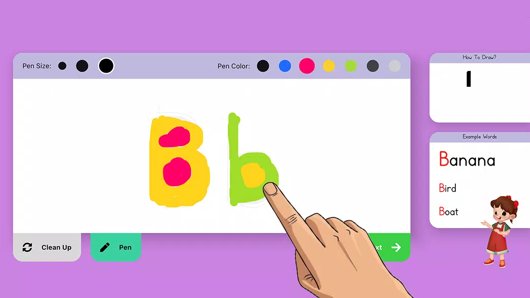 Alphabet - Learn by Drawing Screenshot2