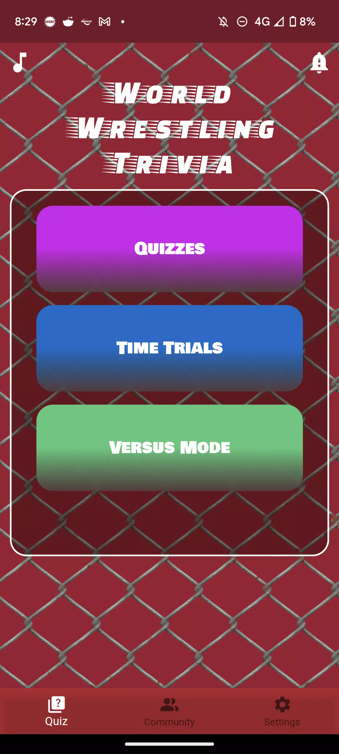 World Wrestling Trivia Screenshot1