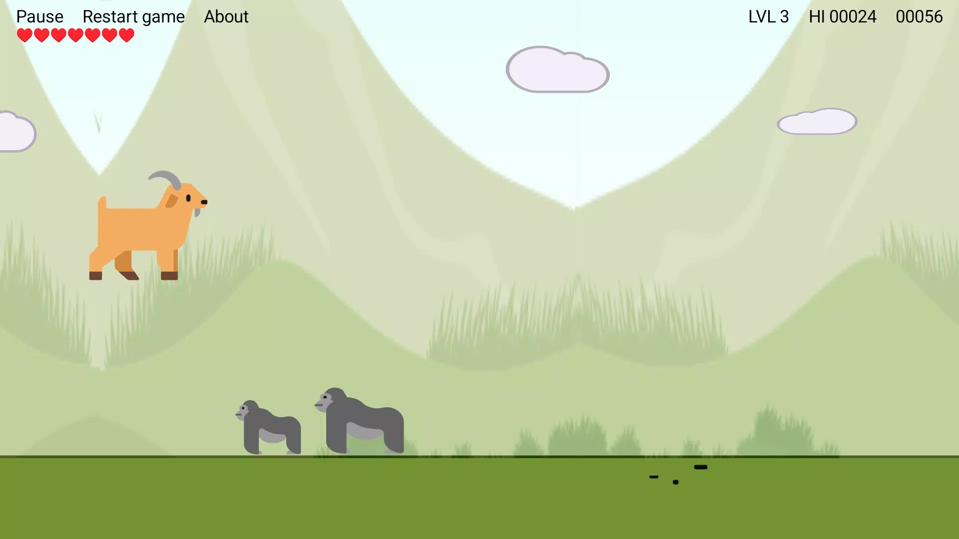 Goat Run Lite: Save the goat Screenshot3