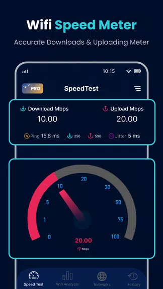 Wifi Speed Test - Speed Test Screenshot3