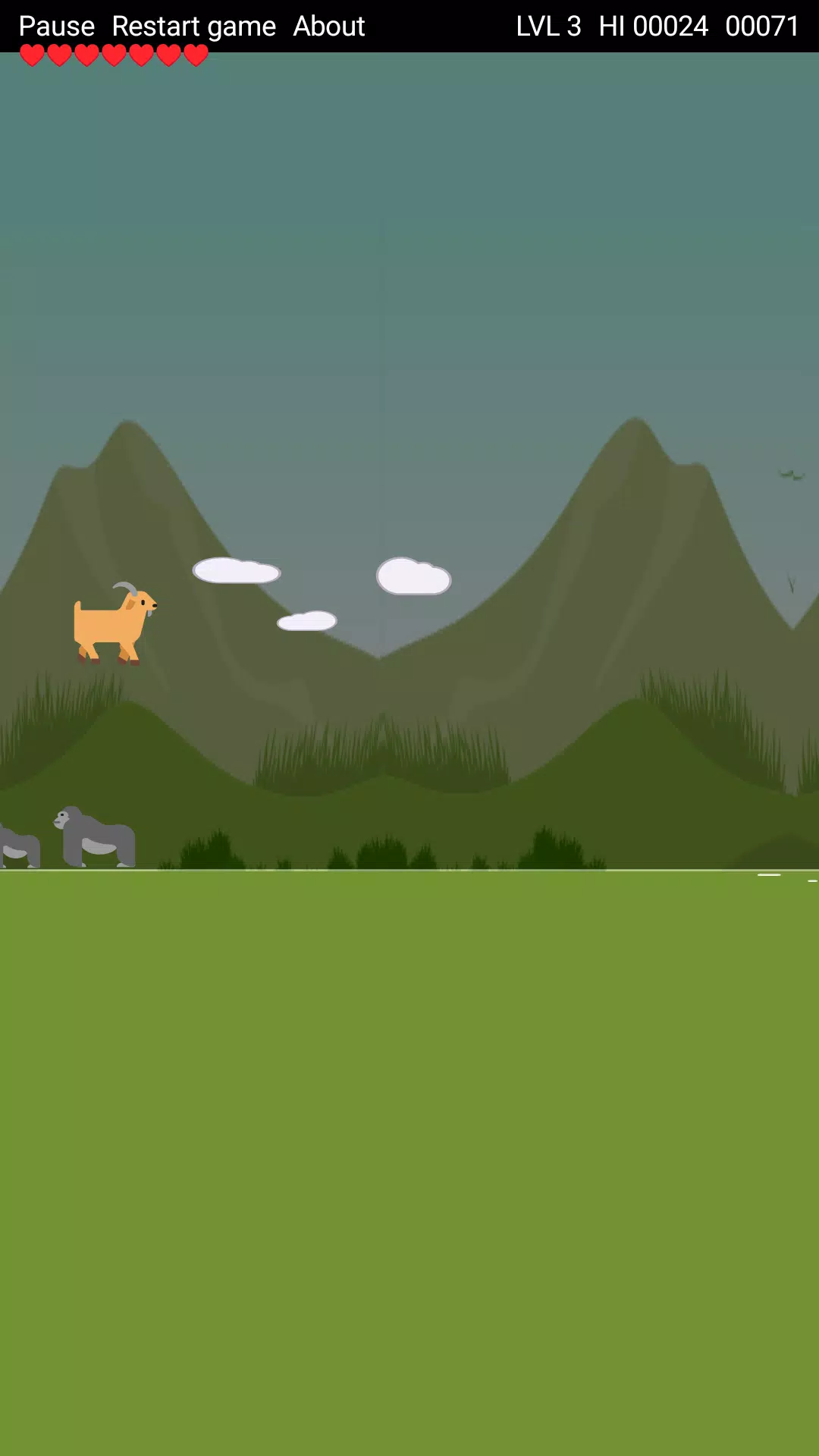 Goat Run Lite: Save the goat Screenshot7