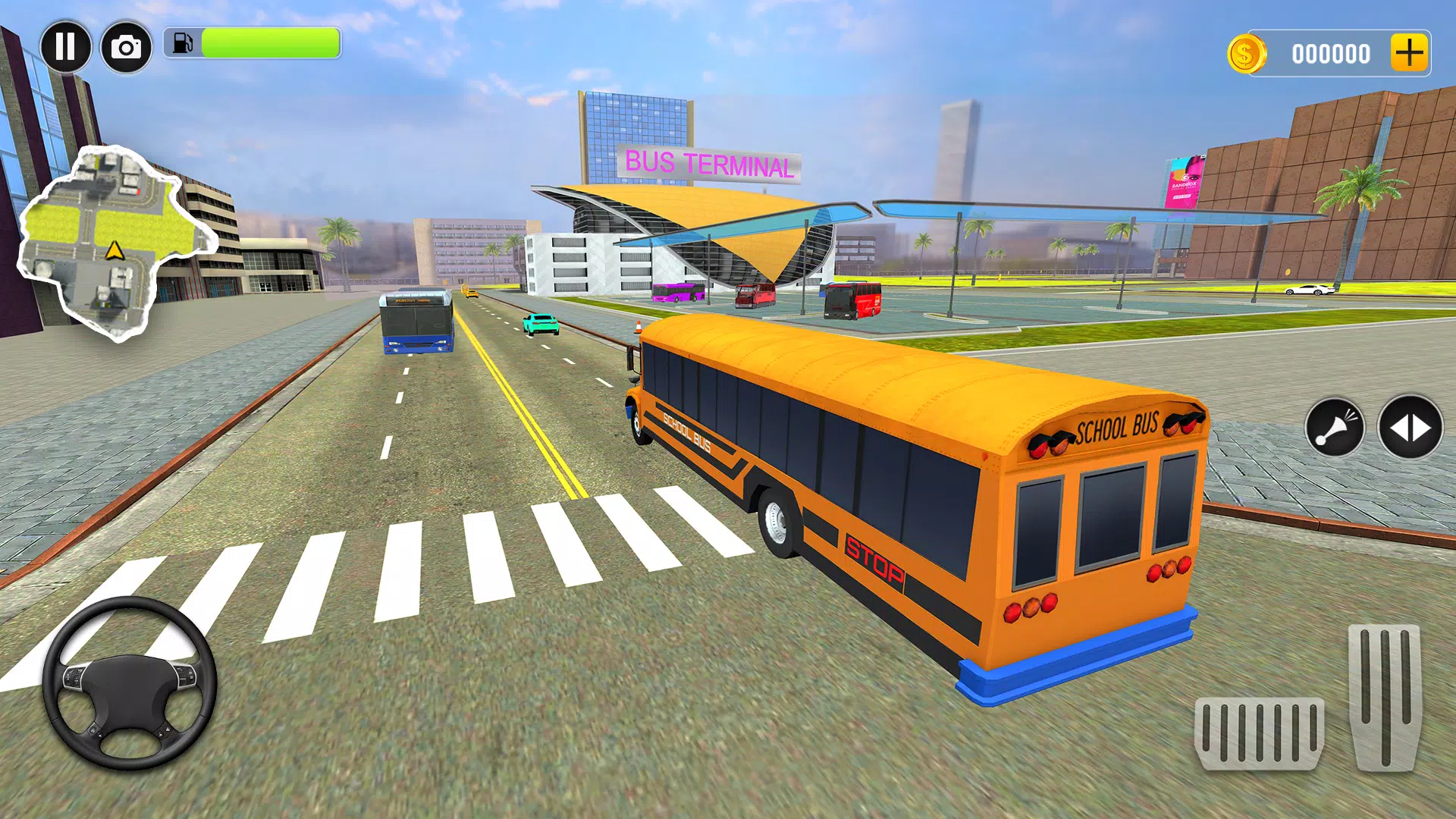 City Bus Driving Games Pro Screenshot3