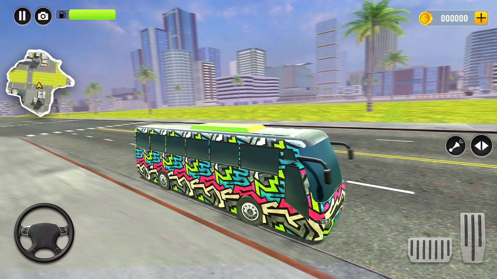City Bus Driving Games Pro Screenshot2
