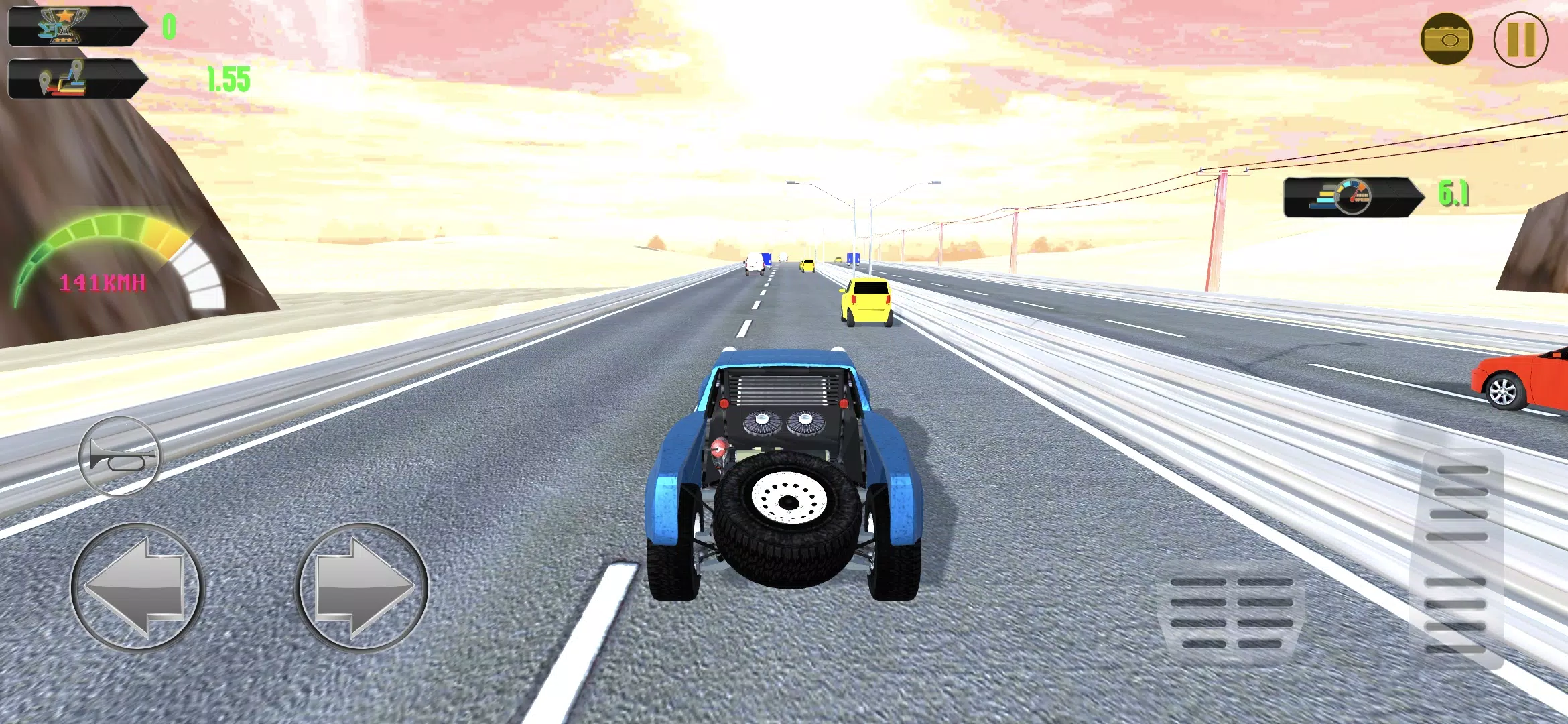 Mobile Traffic Racer: Vehicles Screenshot4