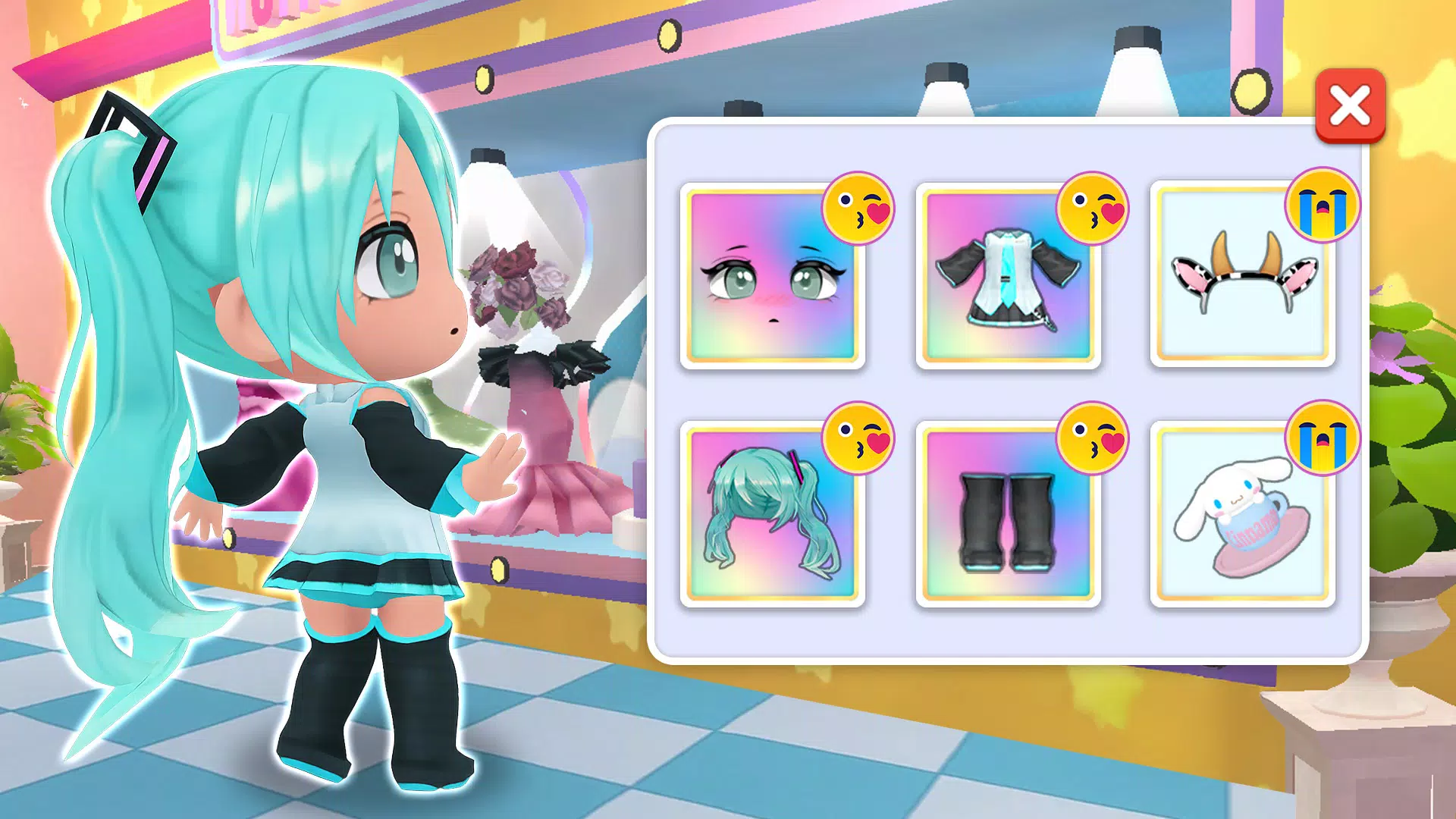 Fashion Roblock: Chibi Room Screenshot8