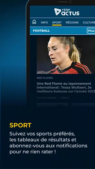 RTBF Actus Screenshot3