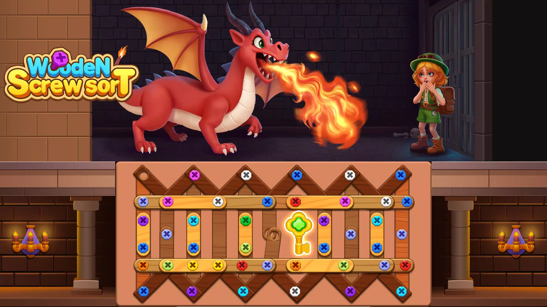 Wood Screw Puzzle - Bolts Sort Screenshot8