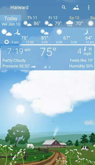 YoWindow Weather and wallpaper Screenshot2