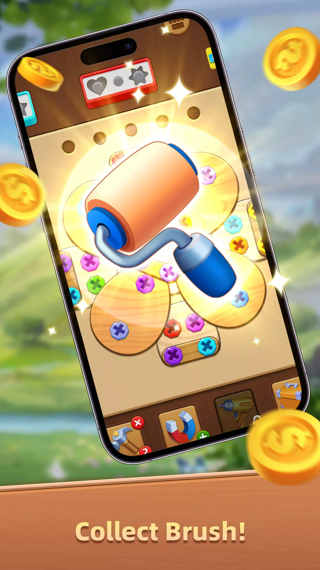 Wood Screw Puzzle - Bolts Sort Screenshot4