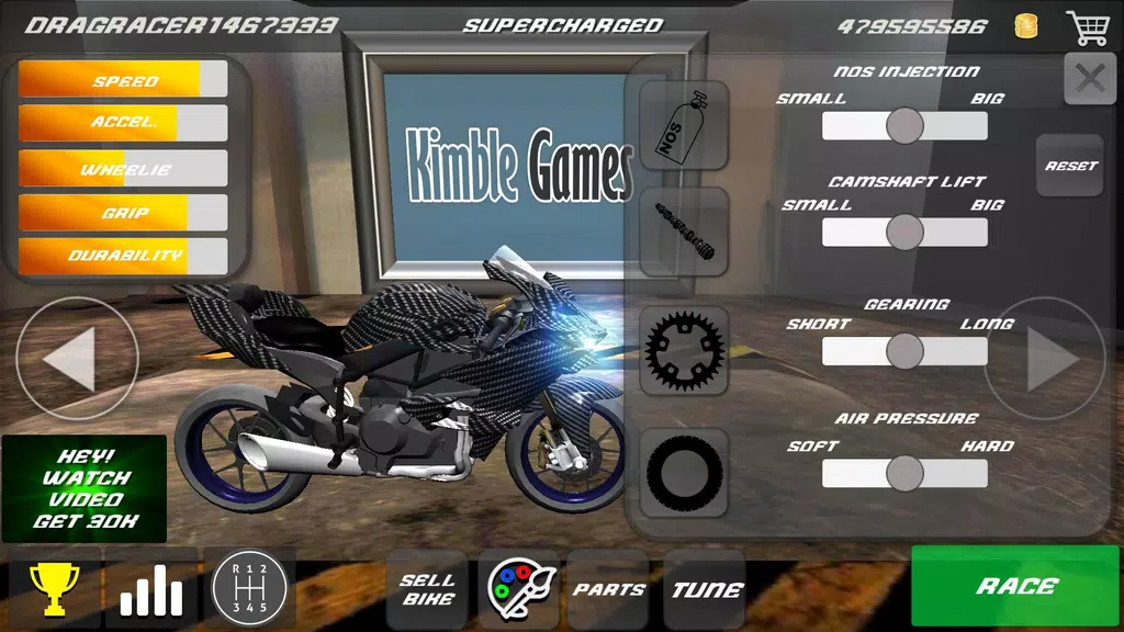 Drag bikes - Motorbike racing Screenshot4