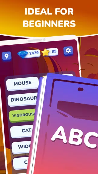 Learn words and play with Momo Screenshot1