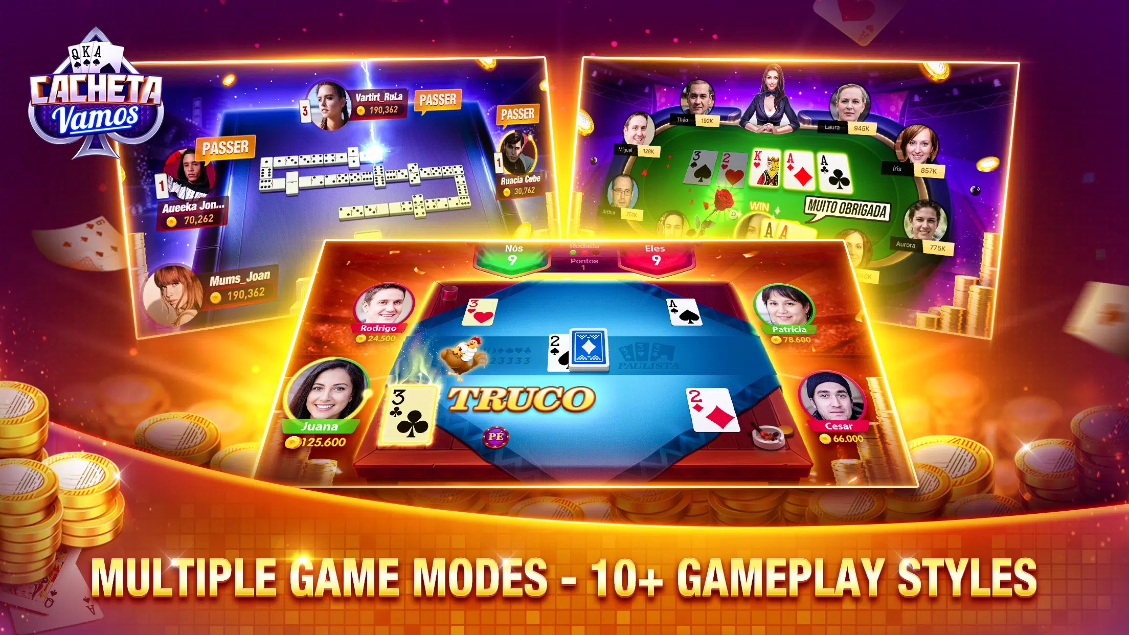 Cacheta Vamos Screenshot1