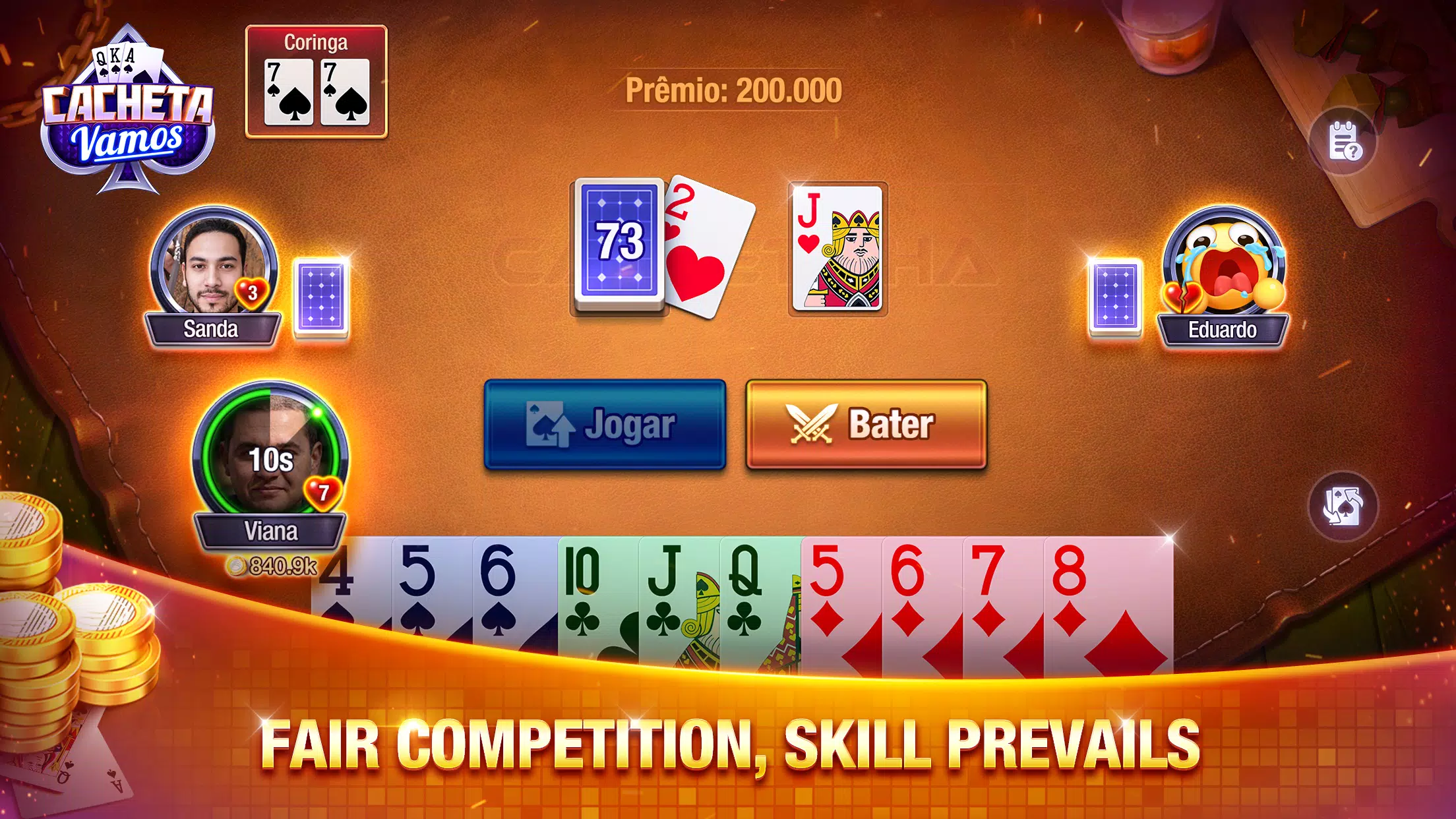 Cacheta Vamos Screenshot3