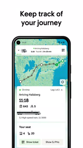 SJ - Trains in Sweden Screenshot3