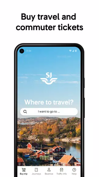 SJ - Trains in Sweden Screenshot2