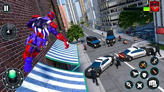 Spider Flying Rope Hero Games Screenshot22