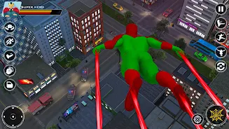 Spider Flying Rope Hero Games Screenshot24